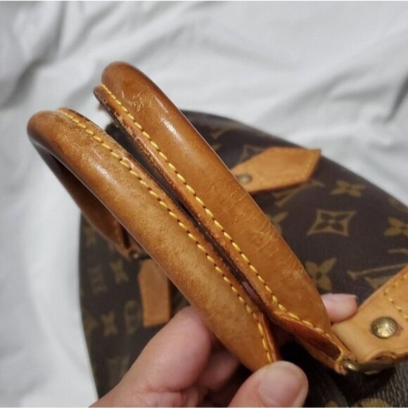 Authentic Classic Louis Vuitton Monogram Canvas Top Handle Bag - Picture 9 of 11